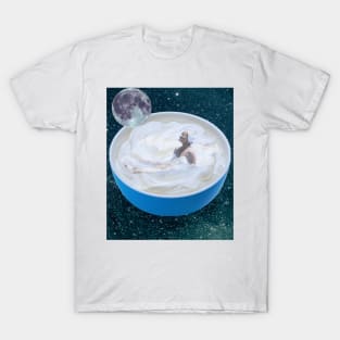 Moonlight Dip in Whipped Cream T-Shirt